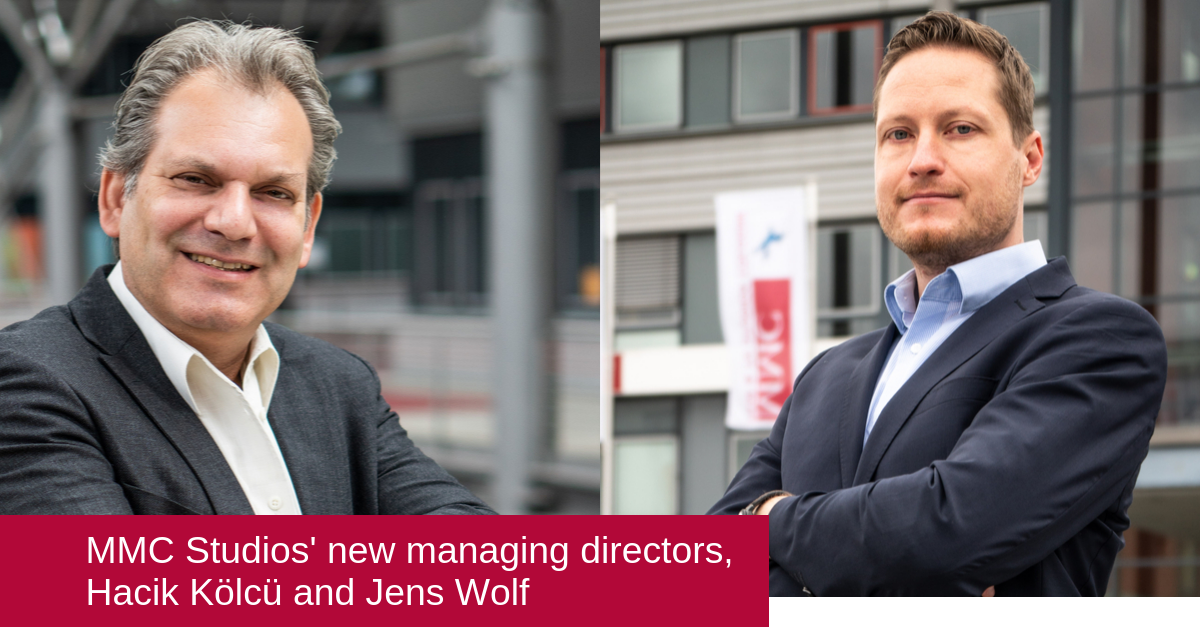 Hacik Kölcü and Jens Wolf are the new managing directors of MMC Studios